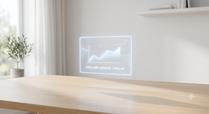 Minimalist UX feature illustration